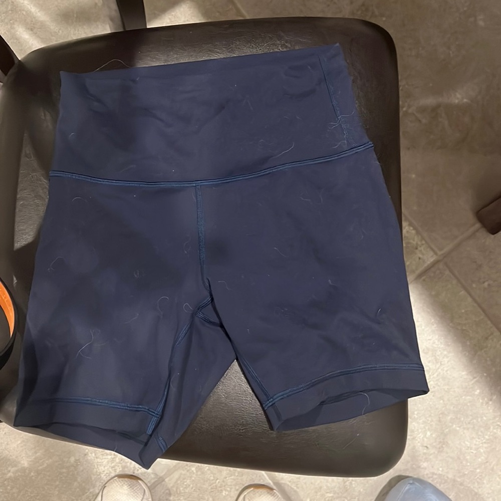 lululemon size 6 biker shorts 6”